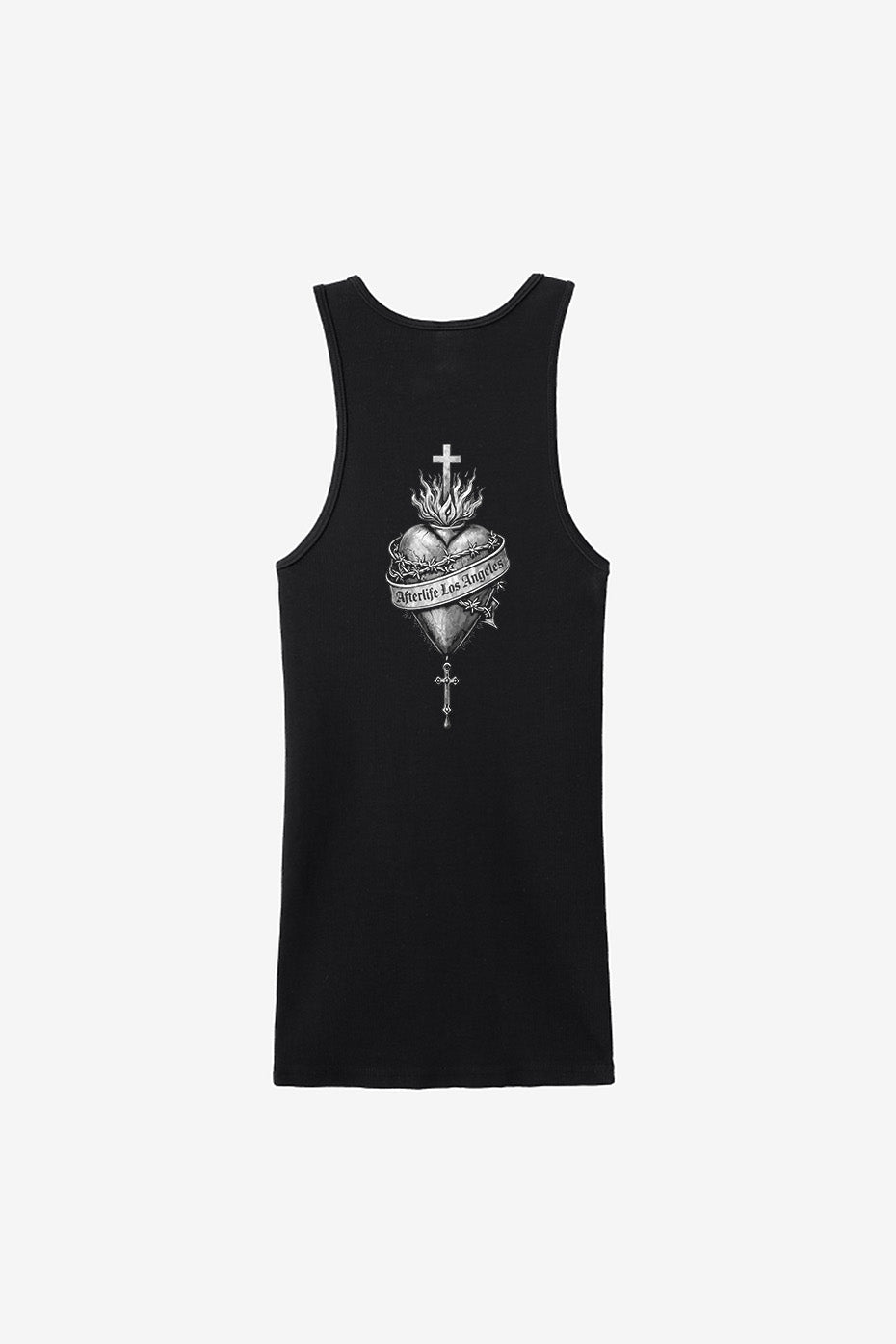 C5 - SACRED HEART TANK-BLACK